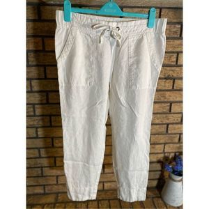 Athleta Lightweight Linen Joggers